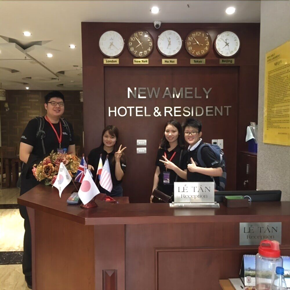 New Amely Hotel 河内 外观 照片